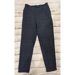 NWT Banana Republic blue white print stretch HAYDEN pants elastic waist Womens 0